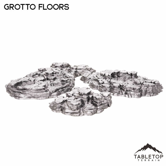 Tabletop Terrain Scatter Terrain Grotto Floors / Crystal / Shroom - Fantasy Scatter Terrain