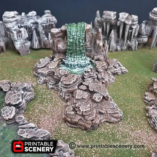 Tabletop Terrain Scatter Terrain Grotto Pools - Fantasy Scatter Terrain
