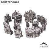 Tabletop Terrain Scatter Terrain Grotto Walls / Crystal / Shroom - Fantasy Scatter Terrain