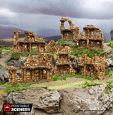 Tabletop Terrain Scatter Terrain Hagglethorn Ancient Ruins - Scatter Terrain