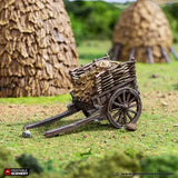 Tabletop Terrain Scatter Terrain Haystacks - Country & King - Fantasy Historical Scatter Terrain