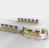 Tabletop Terrain Scatter Terrain Ironhelm Barricades - Dwarven Fantasy Scatter Terrain