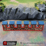 Tabletop Terrain Scatter Terrain Ironhelm Barricades - Dwarven Fantasy Scatter Terrain