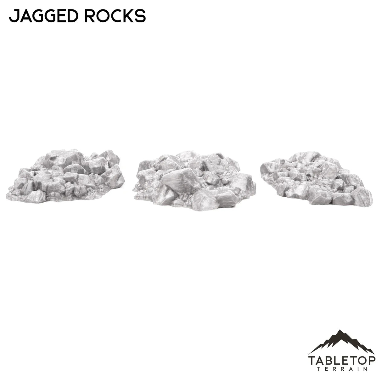 Tabletop Terrain Scatter Terrain Jagged Rocks - Scatter Terrain