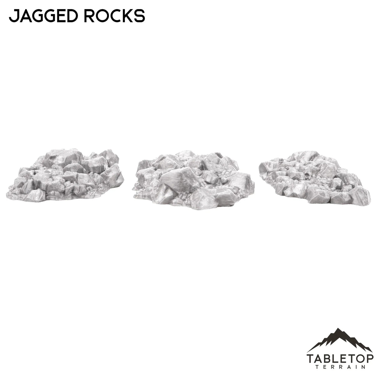 Tabletop Terrain Scatter Terrain Jagged Rocks - Scatter Terrain