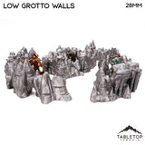 Tabletop Terrain Scatter Terrain Low Grotto Walls - Fantasy Scatter Terrain
