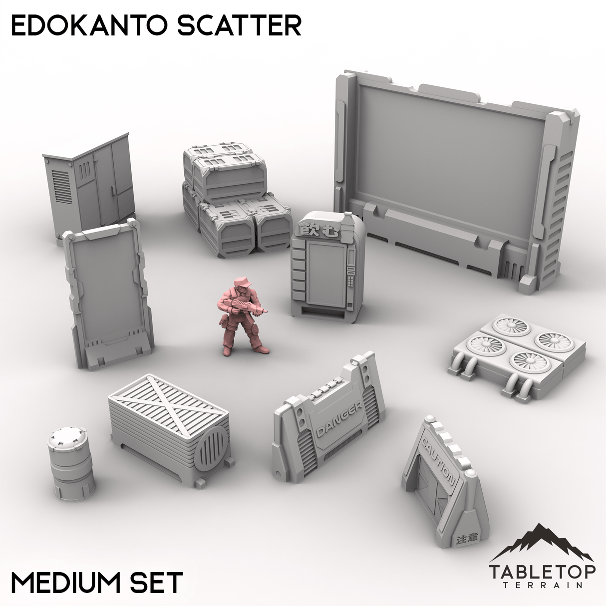 Tabletop Terrain Scatter Terrain Medium EdoKanto Scatter