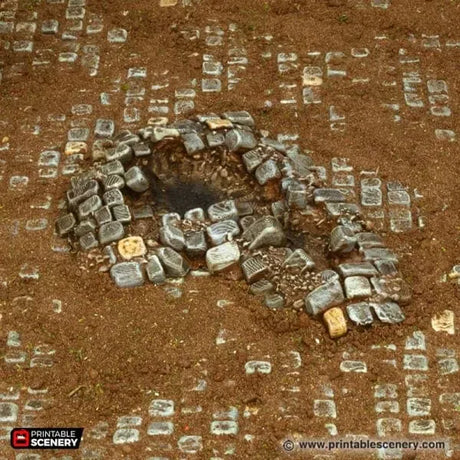 Tabletop Terrain Scatter Terrain Meteor Craters