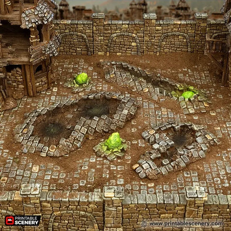 Tabletop Terrain Scatter Terrain Meteor Craters