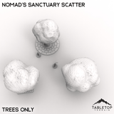 Tabletop Terrain Scatter Terrain Nomad's Sanctuary Scatter