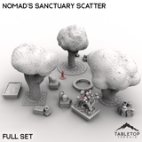 Tabletop Terrain Scatter Terrain Nomad's Sanctuary Scatter