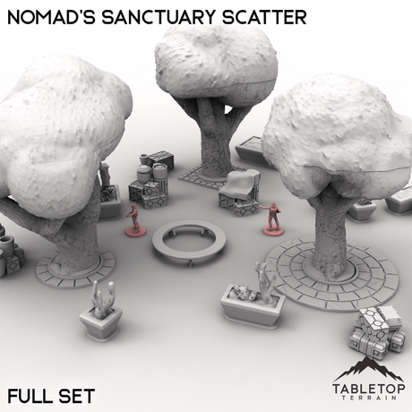 Tabletop Terrain Scatter Terrain Nomad's Sanctuary Scatter