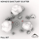 Tabletop Terrain Scatter Terrain Nomad's Sanctuary Scatter