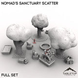Tabletop Terrain Scatter Terrain Nomad's Sanctuary Scatter