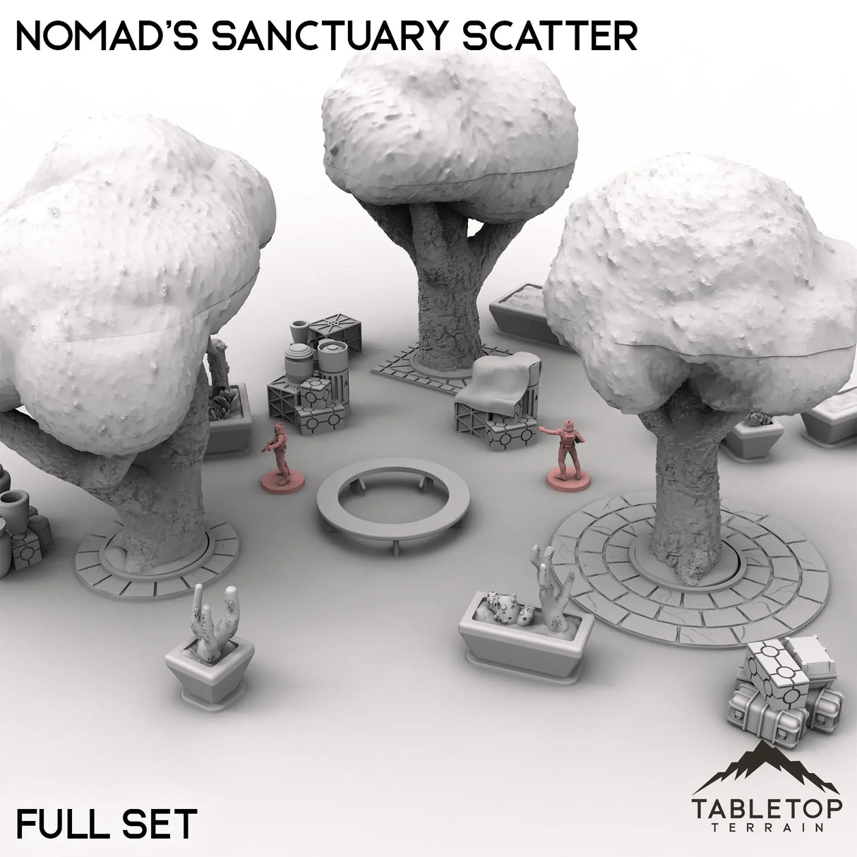 Tabletop Terrain Scatter Terrain Nomad's Sanctuary Scatter