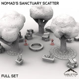 Tabletop Terrain Scatter Terrain Nomad's Sanctuary Scatter