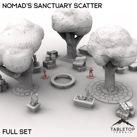 Tabletop Terrain Scatter Terrain Nomad's Sanctuary Scatter