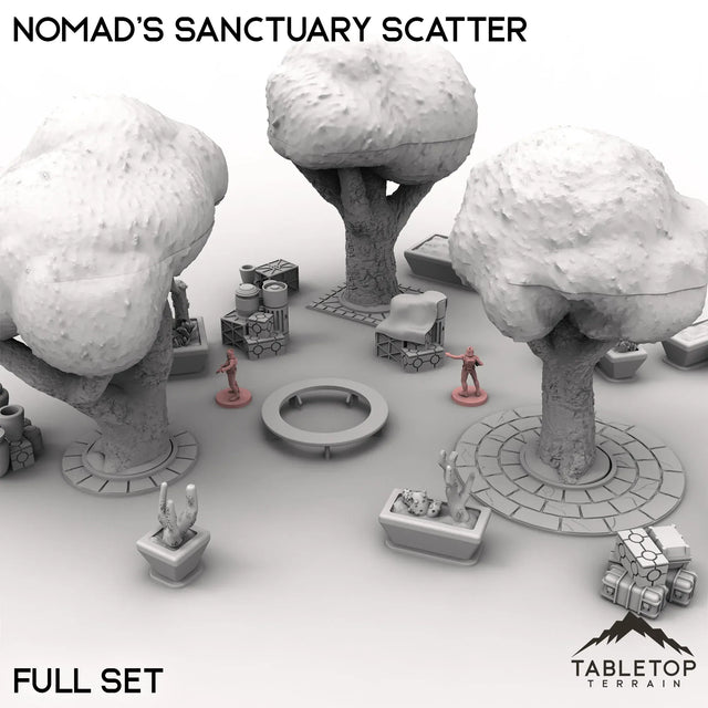 Tabletop Terrain Scatter Terrain Nomad's Sanctuary Scatter