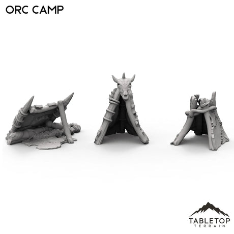 Tabletop Terrain Scatter Terrain Orc Camp - Kingdom of Azragor