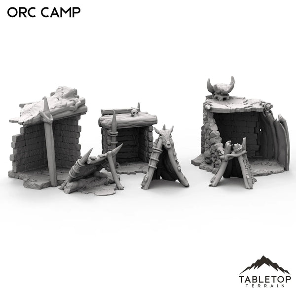Tabletop Terrain Scatter Terrain Orc Camp - Kingdom of Azragor