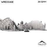 Tabletop Terrain Scatter Terrain Orc Wreckage - Warpzel-1A Orc Space Program