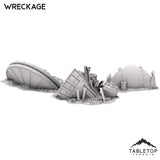 Tabletop Terrain Scatter Terrain Orc Wreckage - Warpzel-1A Orc Space Program