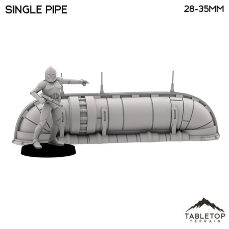 Tabletop Terrain Scatter Terrain Pipe Scatter Terrain - Futuristic City