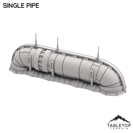 Tabletop Terrain Scatter Terrain Pipe Scatter Terrain - Futuristic City