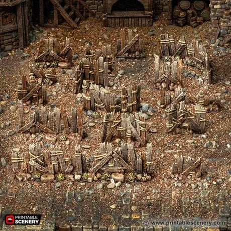Tabletop Terrain Scatter Terrain Ramshackle Fences