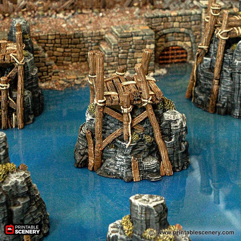 Tabletop Terrain Scatter Terrain Ramshackle Rocks