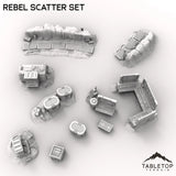 Tabletop Terrain Scatter Terrain Rebel Scatter Set