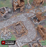 Tabletop Terrain Scatter Terrain Roads of Ruin - Fantasy Roads