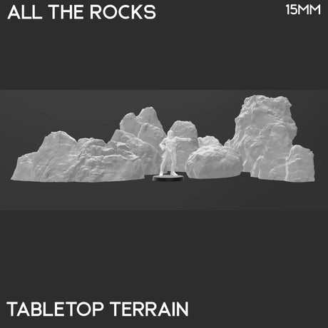 Tabletop Terrain Scatter Terrain Rock Formations