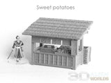 Tabletop Terrain Scatter Terrain Samurai Market Stalls