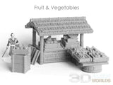 Tabletop Terrain Scatter Terrain Samurai Market Stalls