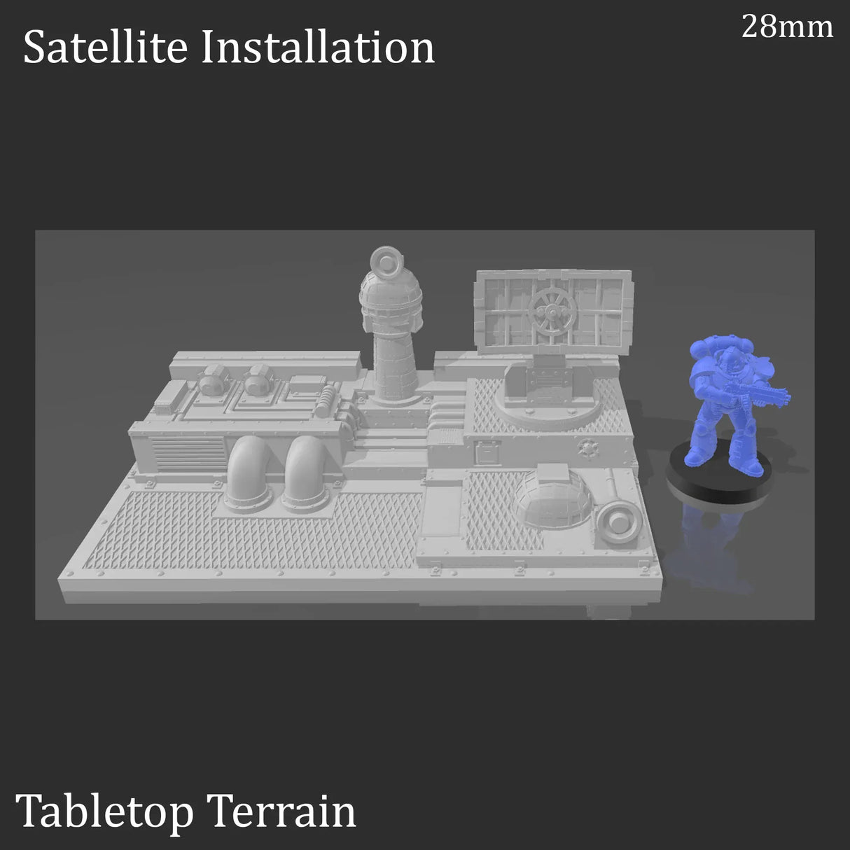 Tabletop Terrain Scatter Terrain Satellite Installation Scatter Terrain