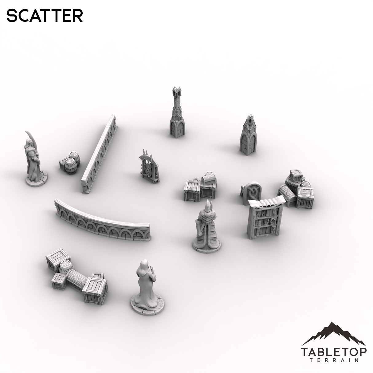 Tabletop Terrain Scatter Terrain Scatter - Kingdom of Noldareth