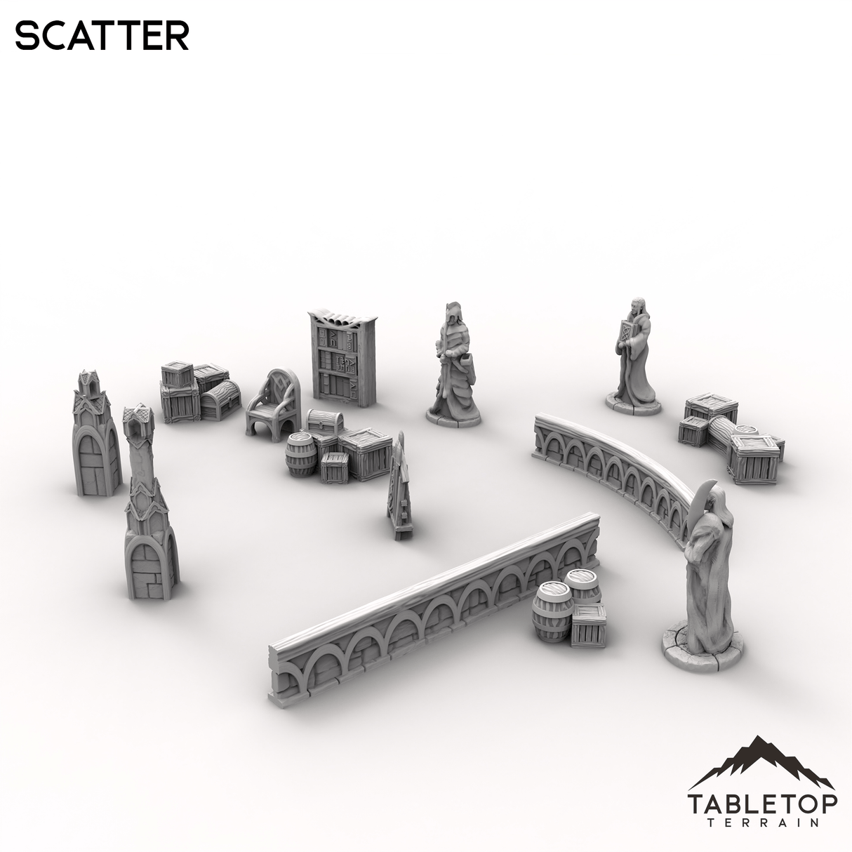 Tabletop Terrain Scatter Terrain Scatter - Kingdom of Noldareth