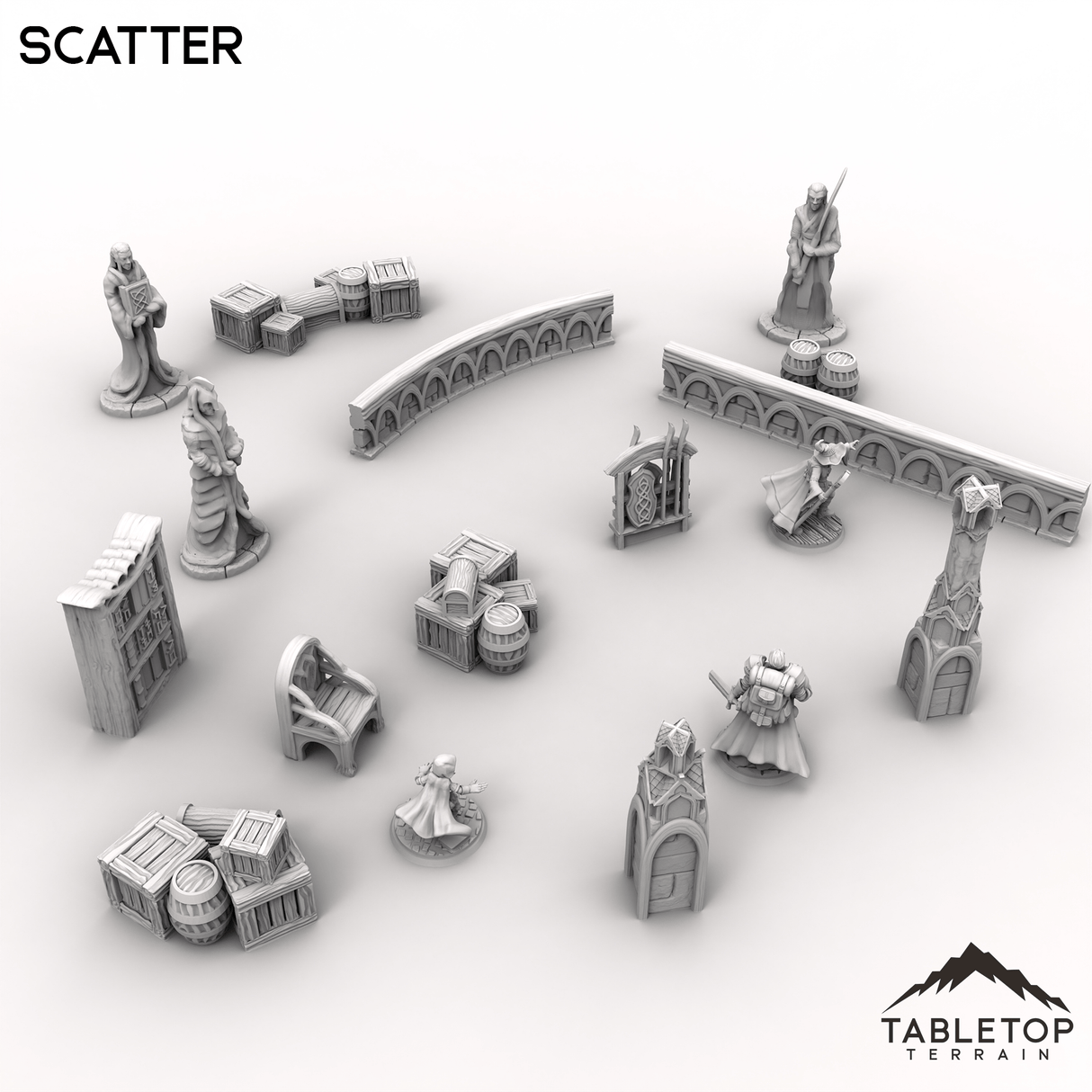 Tabletop Terrain Scatter Terrain Scatter - Kingdom of Noldareth