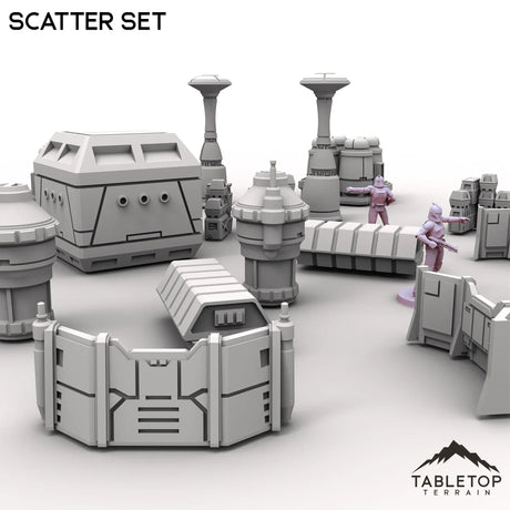 Tabletop Terrain Scatter Terrain Scatter Set - To'ka Station