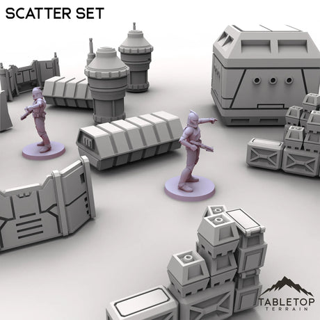 Tabletop Terrain Scatter Terrain Scatter Set - To'ka Station
