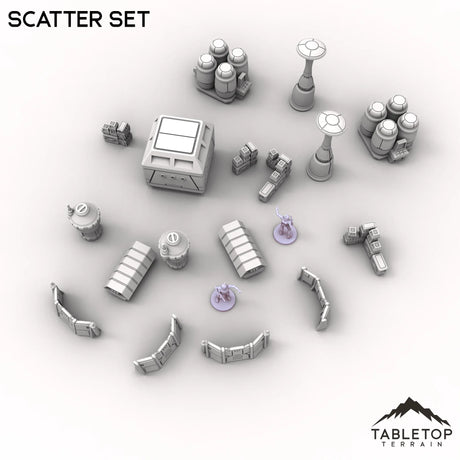 Tabletop Terrain Scatter Terrain Scatter Set - To'ka Station