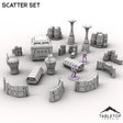 Tabletop Terrain Scatter Terrain Scatter Set - To'ka Station