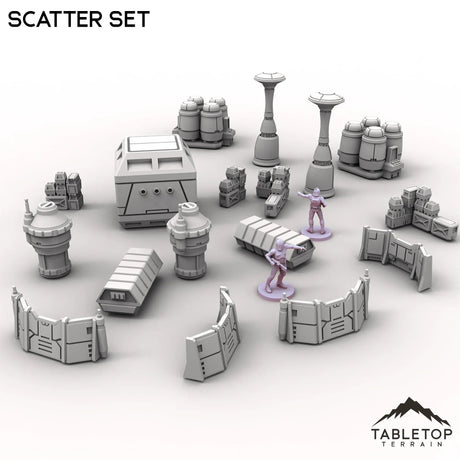 Tabletop Terrain Scatter Terrain Scatter Set - To'ka Station