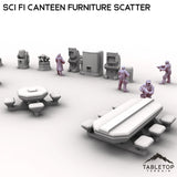 Tabletop Terrain Scatter Terrain Sci Fi Canteen Furniture Scatter