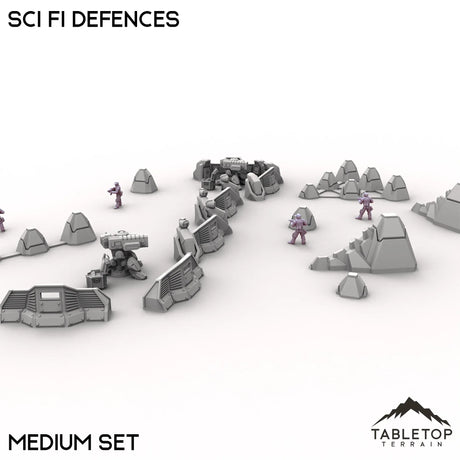 Tabletop Terrain Scatter Terrain Sci Fi Defences