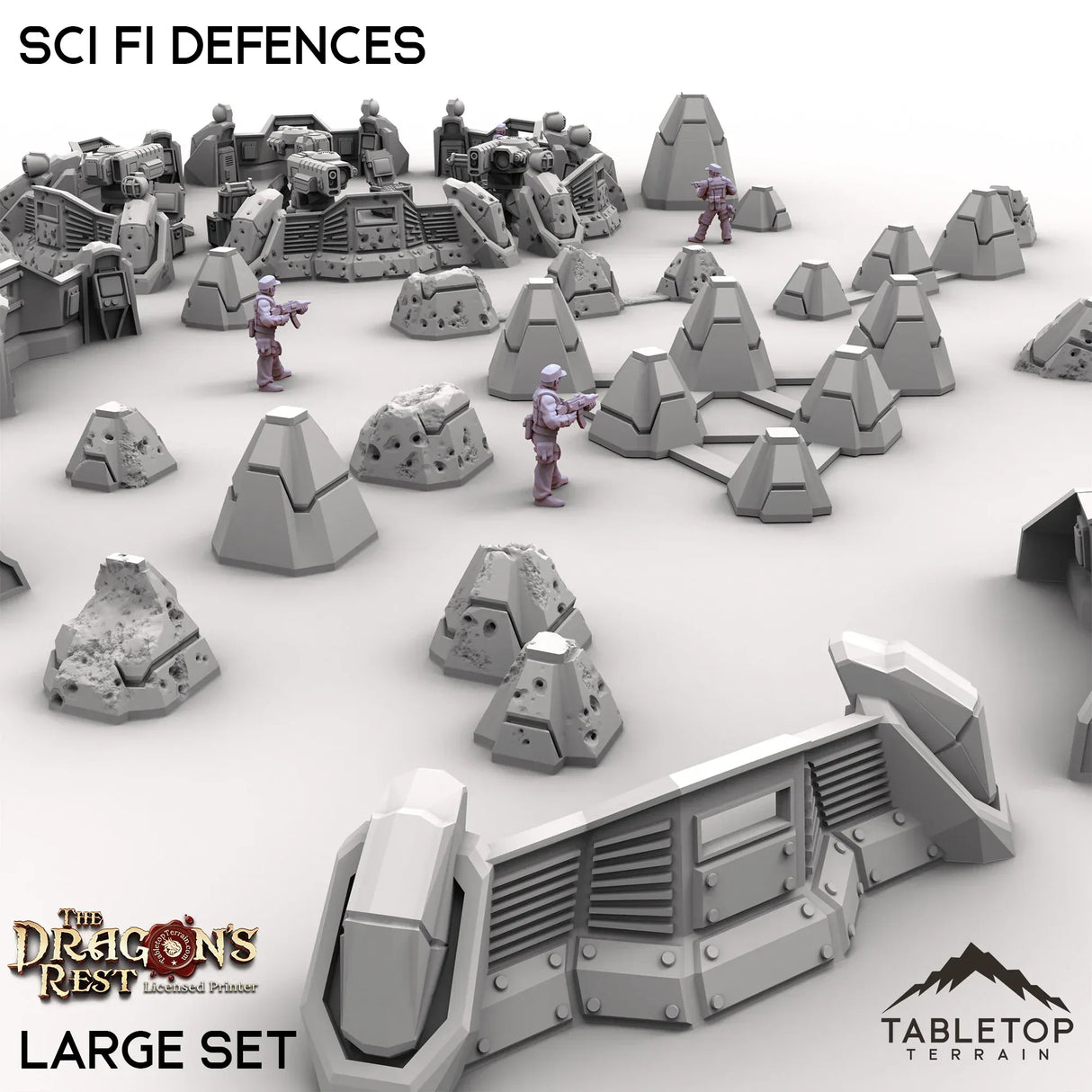 Tabletop Terrain Scatter Terrain Sci Fi Defences