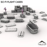 Tabletop Terrain Scatter Terrain Sci Fi Flight Cases Scatter