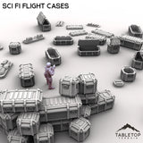 Tabletop Terrain Scatter Terrain Sci Fi Flight Cases Scatter