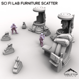 Tabletop Terrain Scatter Terrain Sci Fi Lab Furniture Scatter